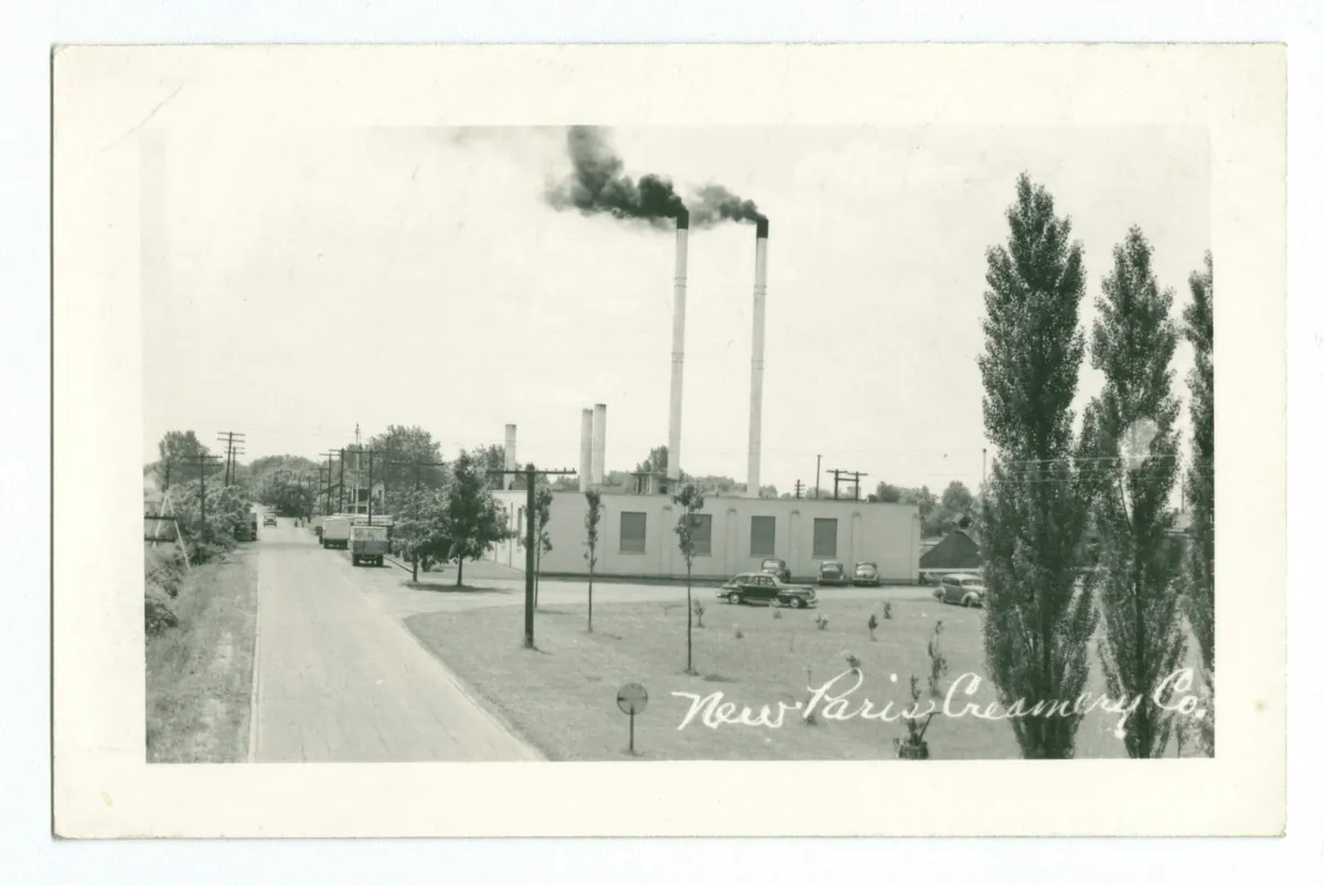 New Paris Creamery & Telephone Lines